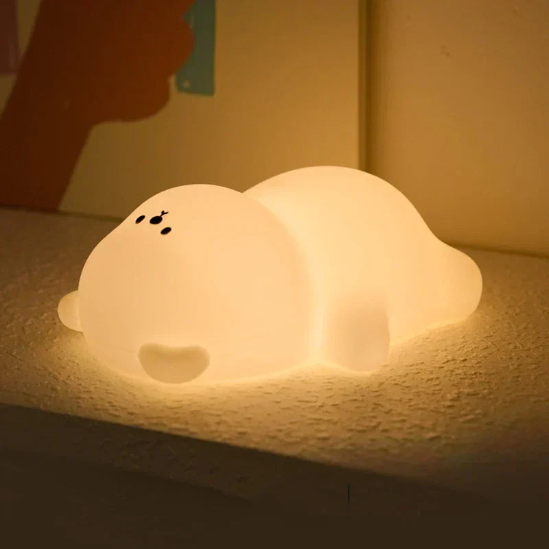 Soft Teddy Nightlight for Kids - Pexav
