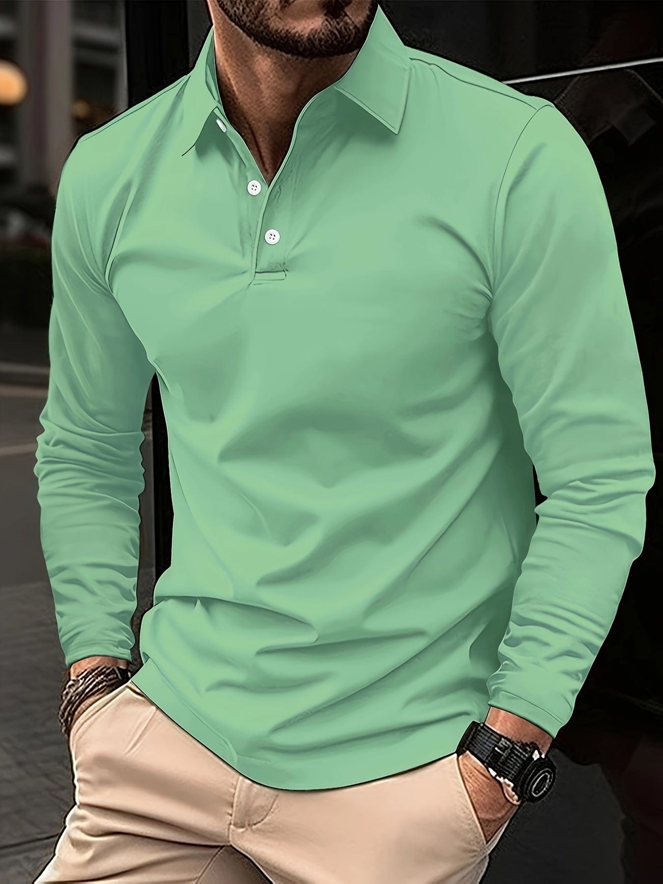 Classic Casual Polo Shirt for Men