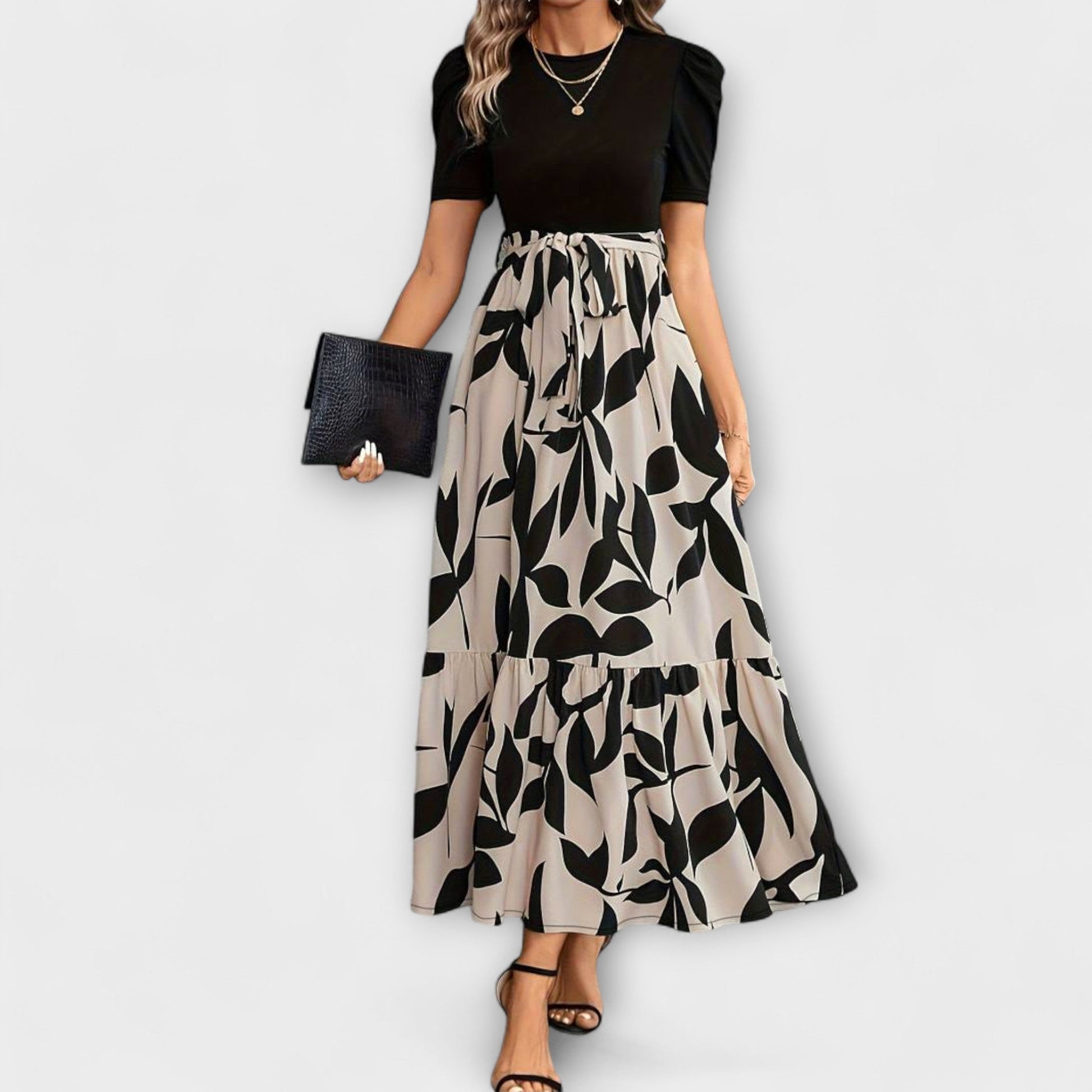 Colorful Garden Party Sundress for Women - Nocini