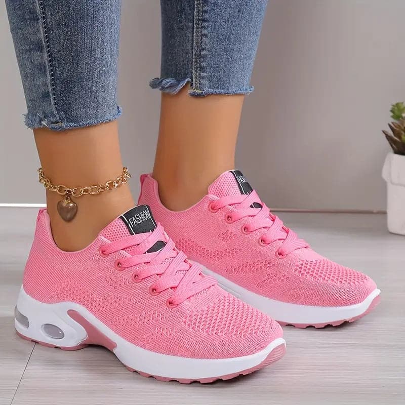 Comfortable Running Shoes - Air Cushioning - Mesh Sneakers