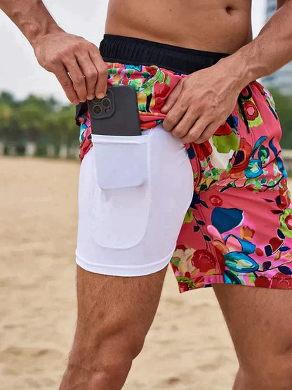 Men's Performance Swim Trunks | Quick Dry Lining