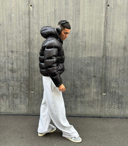 Warm Down Filled Men's Winter Coat