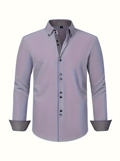 Classic Fit Men's Casual Button Down Shirt