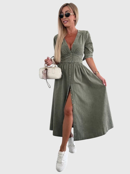 Classic Blue Jean Dress for Women