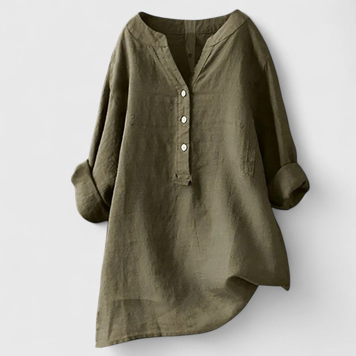 Classic Front Button Dress Shirt