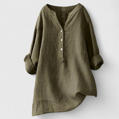 Classic Front Button Dress Shirt