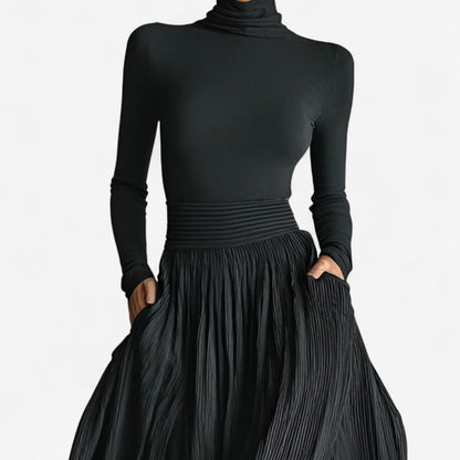 Elegant Floor Length Evening Dress