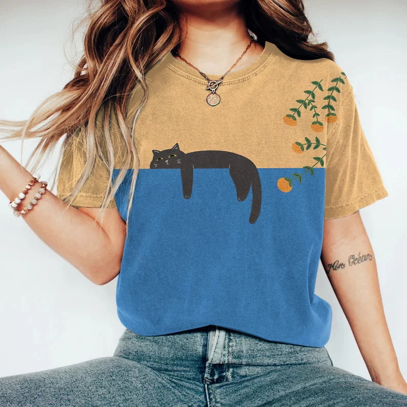 Comfy Casual Women's Graphic Tee Shirt