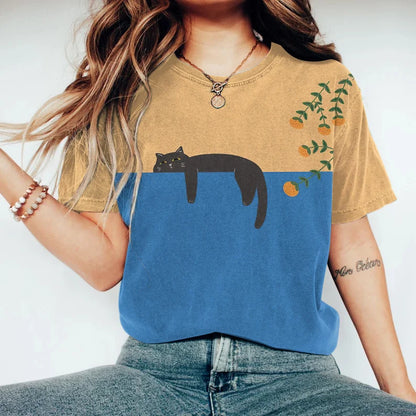 Comfy Casual Women's Graphic Tee Shirt