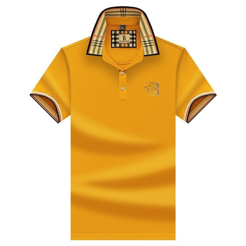 Classic Men's Short Sleeve Polo Shirt