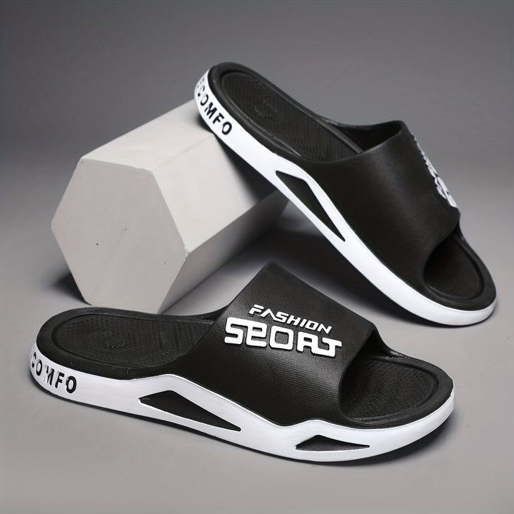 Grip Sole Men's Comfortable Sports Slippers