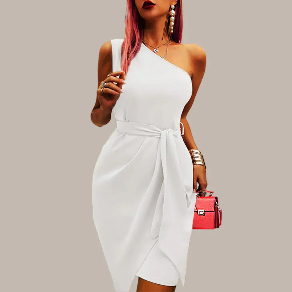 Stylish Off Shoulder Party Dress