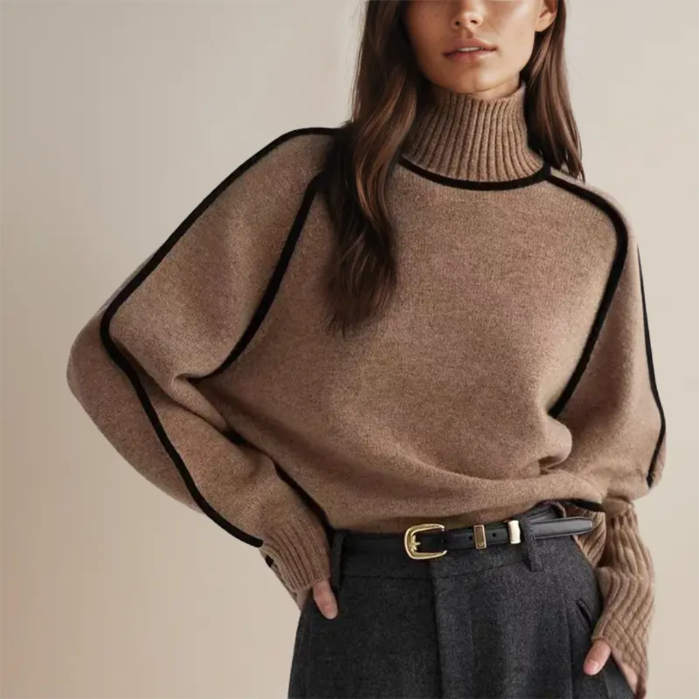 Premium Soft Neck Sweater - Olytrend