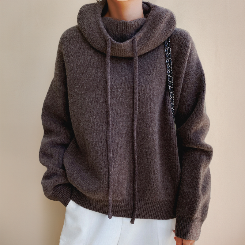 Large Women's Hoodie - Soft and Chic Casual Wear