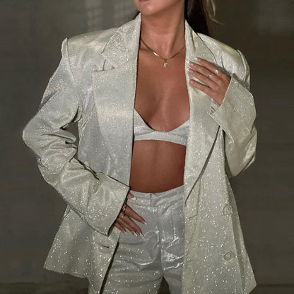 Sequined 3 Piece Suit for Women