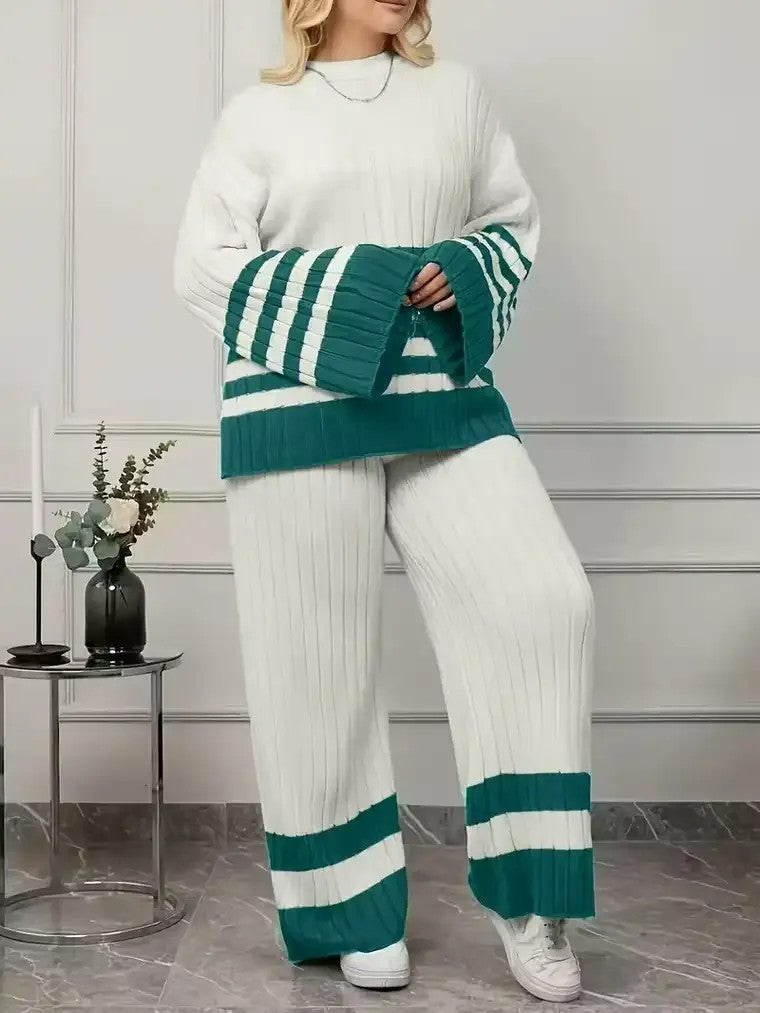 Women's Cozy Long Sleeve Lounge Set - Nocini