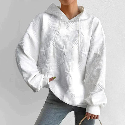 Ladies' Star Hooded Sweatshirt - Nocini
