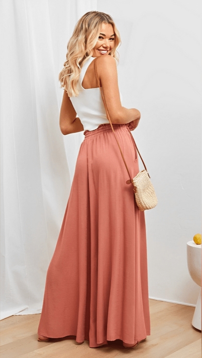 Comfortable Women's Loose Fit Elastic Pants