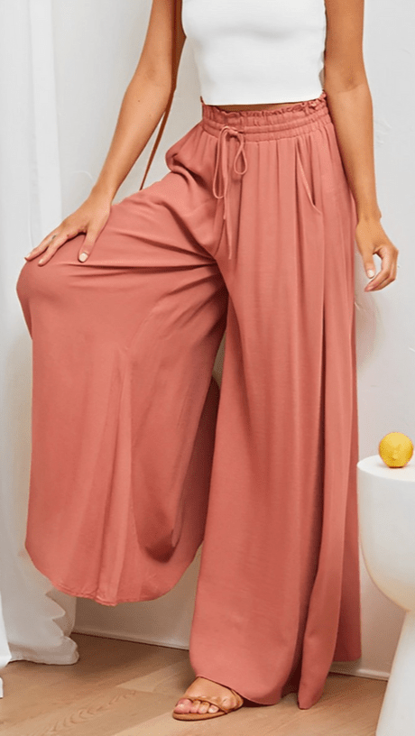 Comfortable Women's Loose Fit Elastic Pants