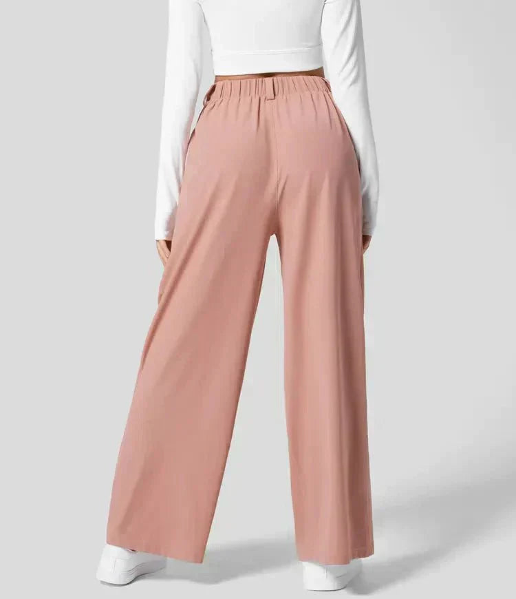 Loose Fit Women's Pleated Pants