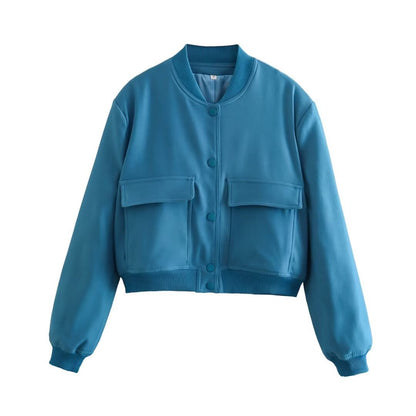 Ladies Waterproof Zip Up Jacket with Pockets