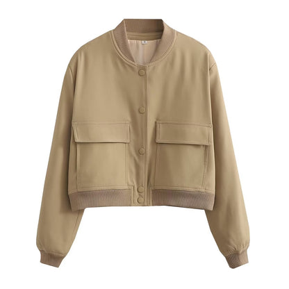 Ladies Waterproof Zip Up Jacket with Pockets