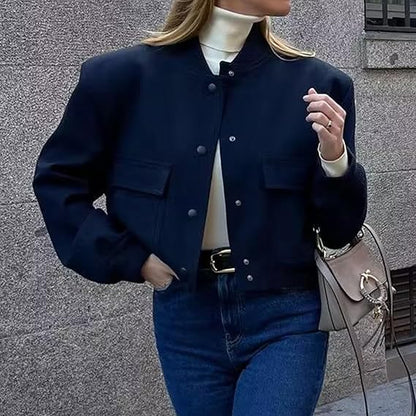 Ladies Waterproof Zip Up Jacket with Pockets