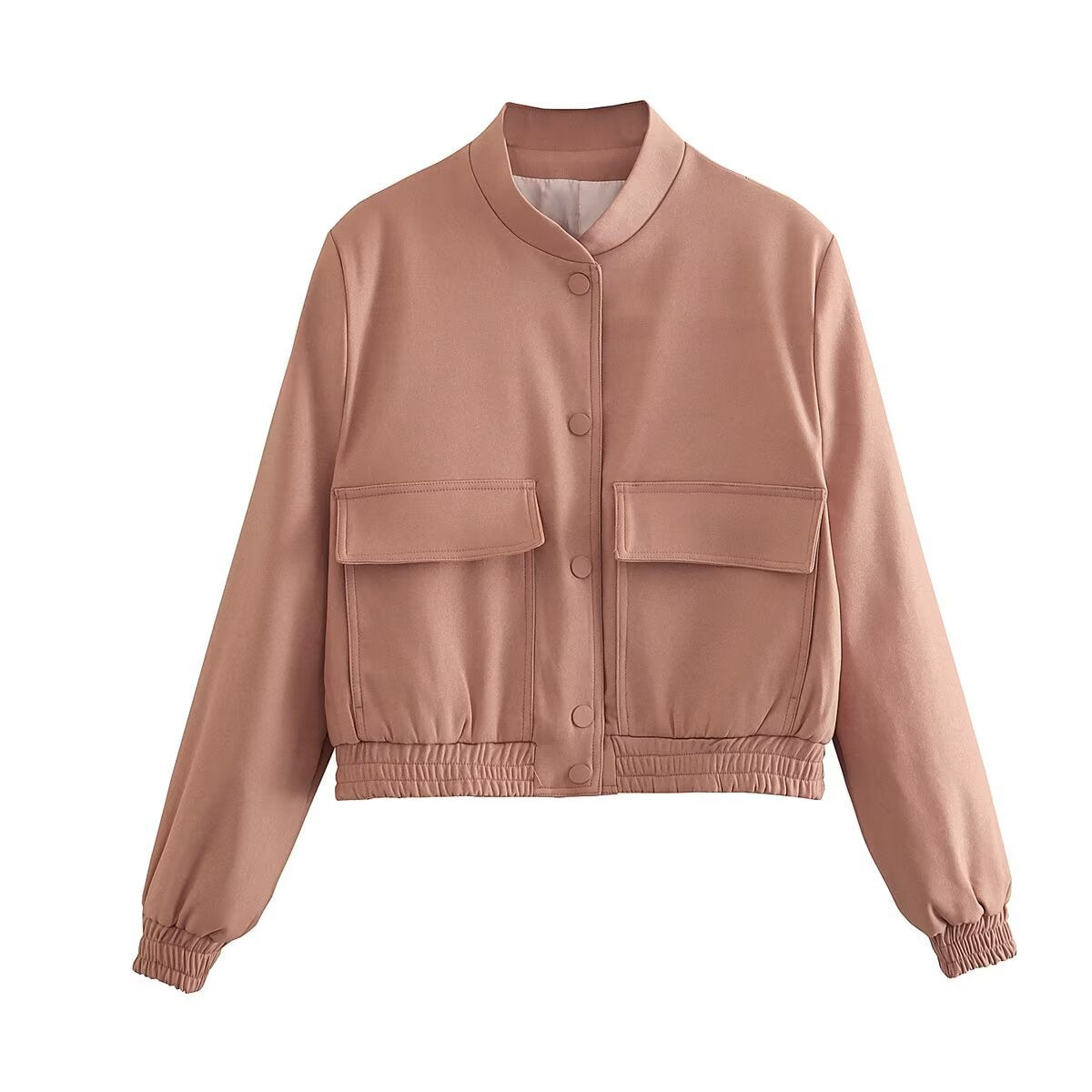 Ladies Waterproof Zip Up Jacket with Pockets
