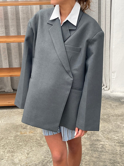Ladies Classic Single Button Coat