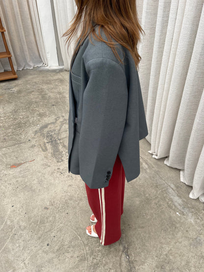 Ladies Classic Single Button Coat