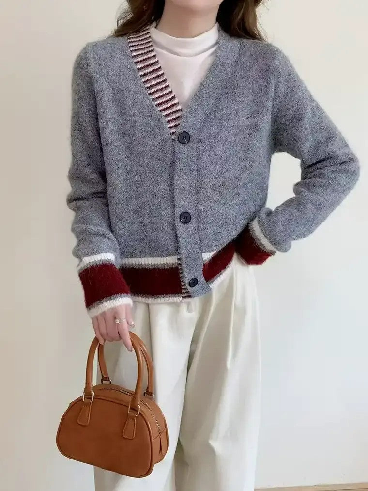 Classic Ladies Open Front Cardigan Sweater