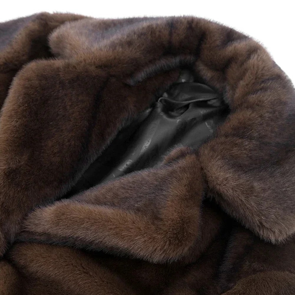 Luxurious Faux Fur Parka Coat for Women