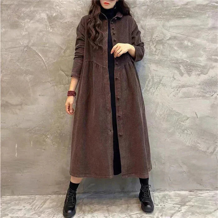 Classic Ladies Double Breasted Winter Coat - Nocini