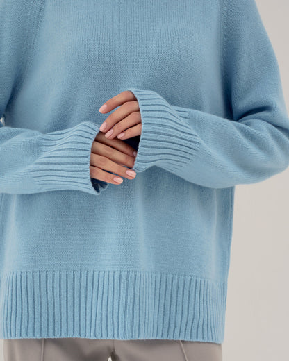 Comfy Women's Crew Neck Raglan Sweater