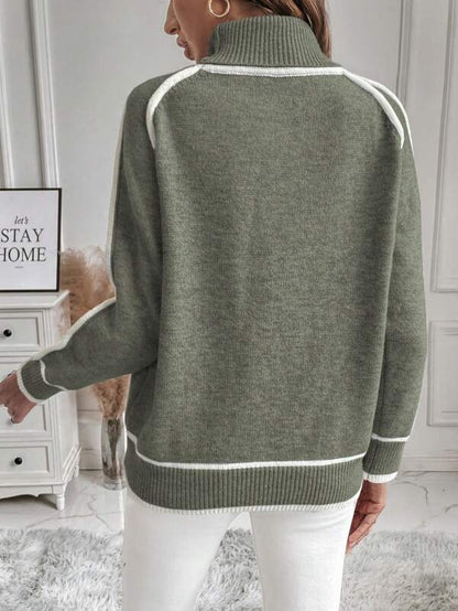 Women's Crew Neck Warm Winter Sweater
