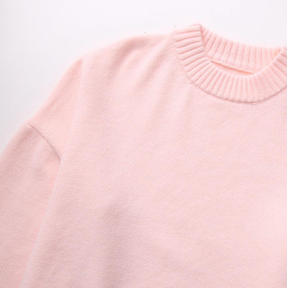Classic Crew Neck Women's Long Sleeve Sweater