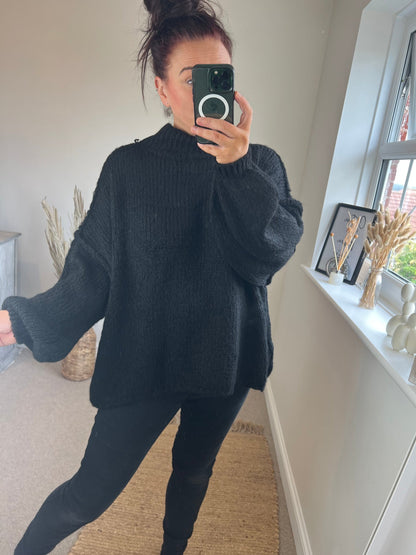 Warm Crew Neck Women's Knit Sweater