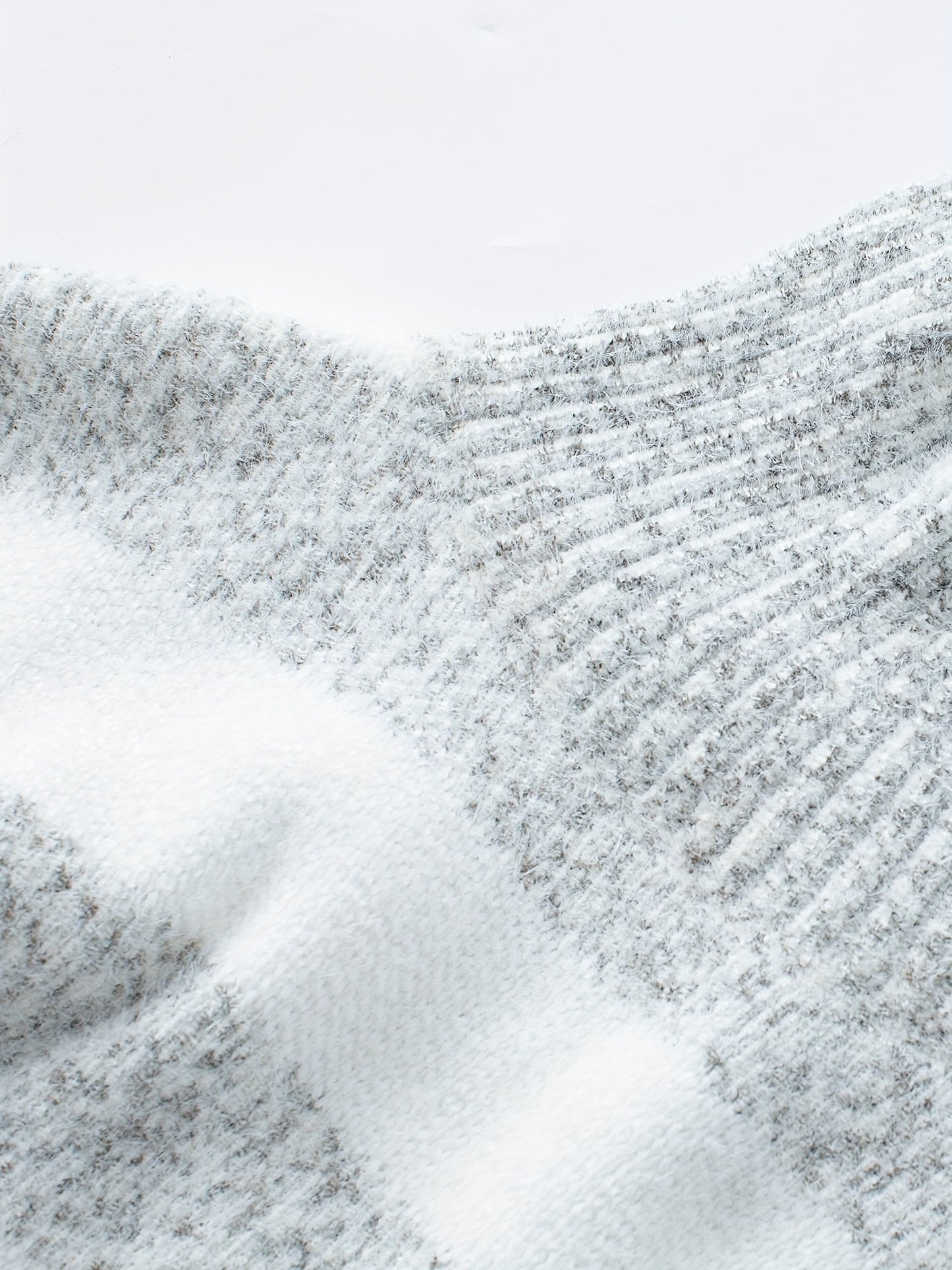 Women's Striped Crew Neck Long Sleeve Sweater