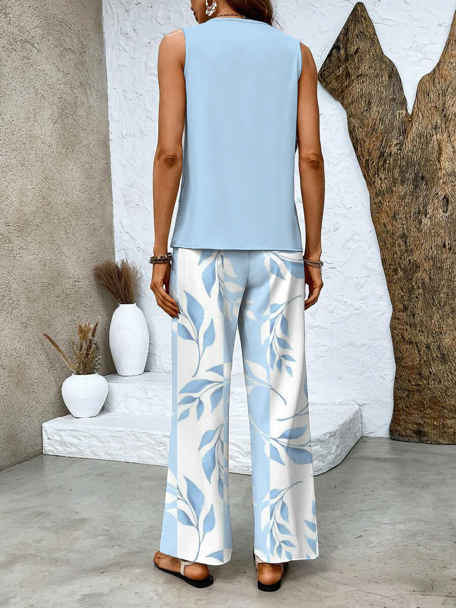 Ladies' Summer Top and Loose Fit Trousers