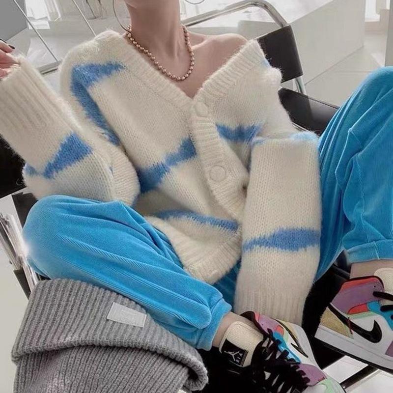 Ladies Open Front Sweater Cardigan