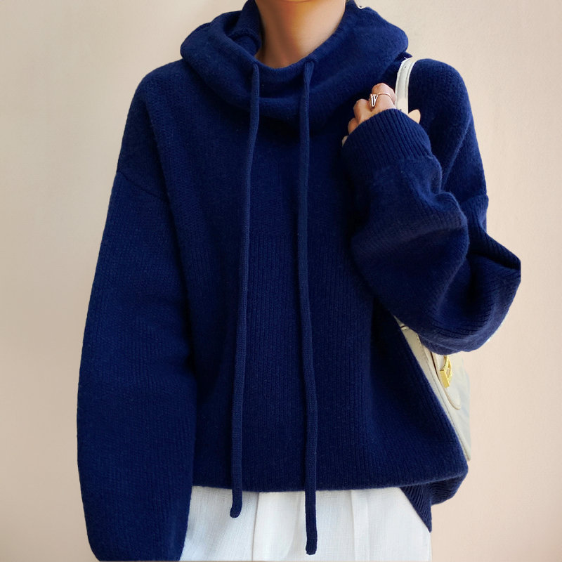 Cozy Women's Crew Neck Pullover Sweater