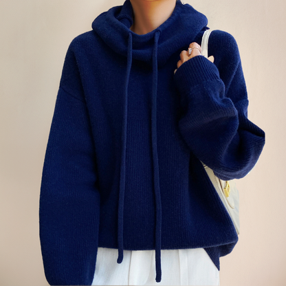 Cozy Women's Crew Neck Pullover Sweater
