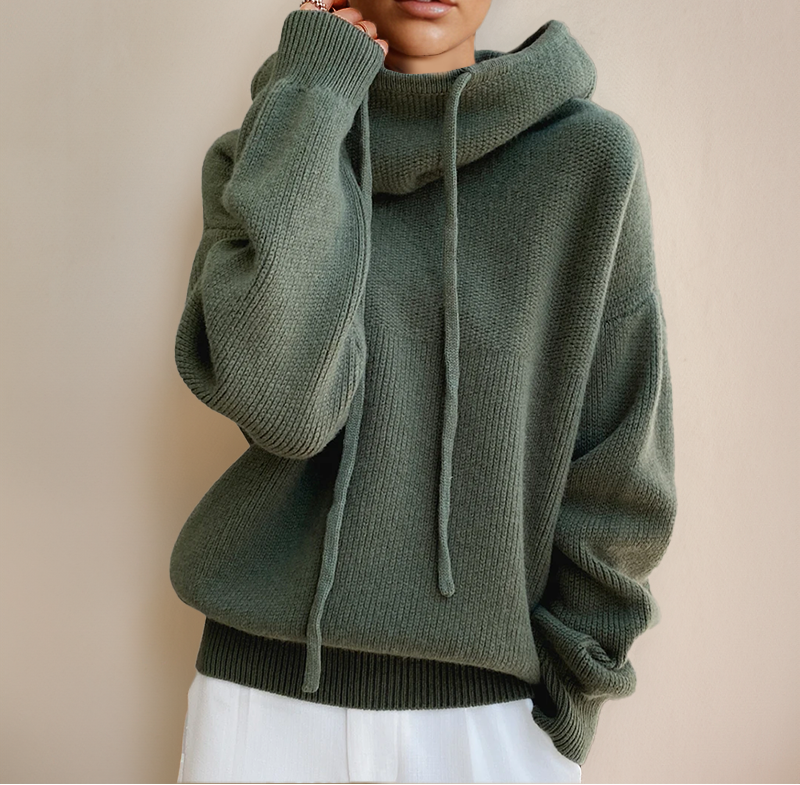 Cozy Women's Crew Neck Pullover Sweater
