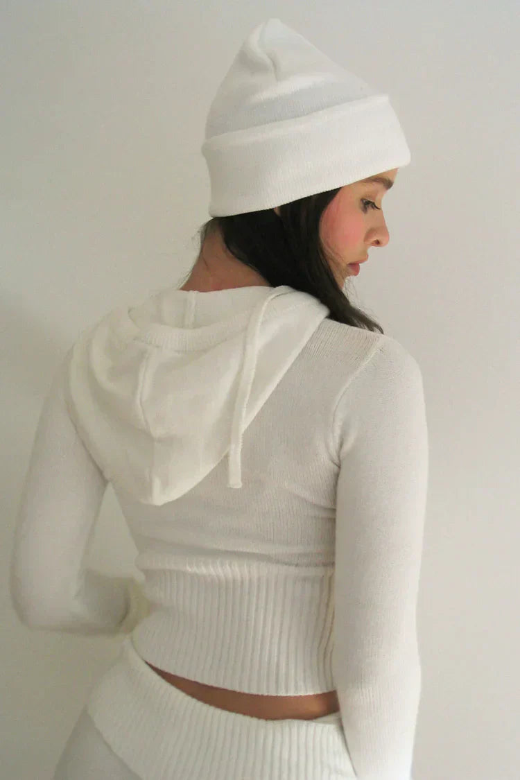 Ladies' Fleece Hooded Jacket and Pant Suit