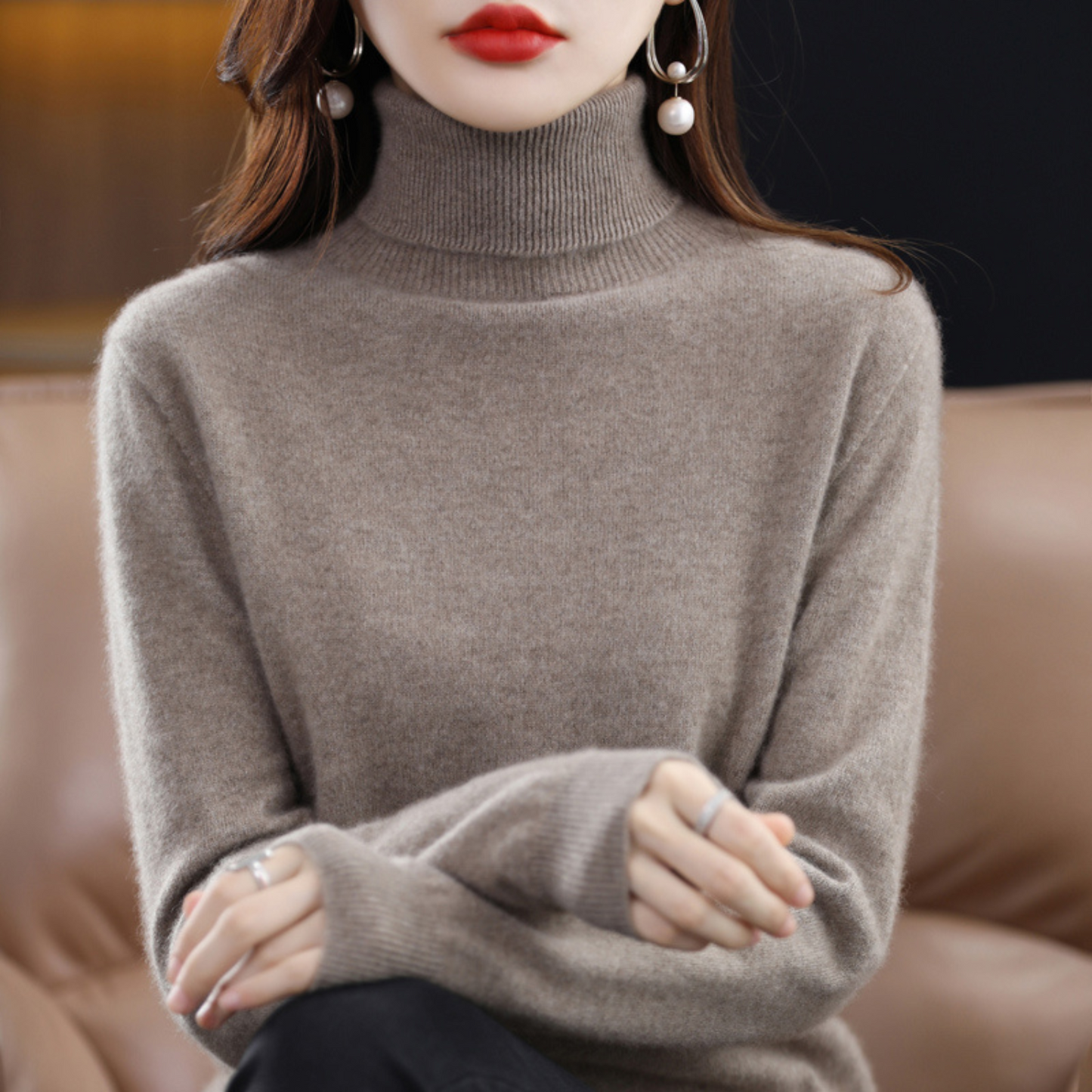 Classic Crew Neck Warm Sweater