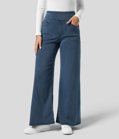 Comfortable Women's Wide Leg Stretch Pants