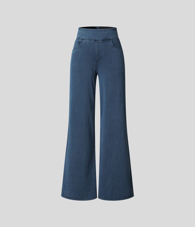 Comfortable Women's Wide Leg Stretch Pants