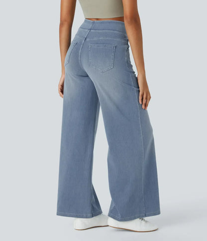 Comfortable Women's Wide Leg Stretch Pants