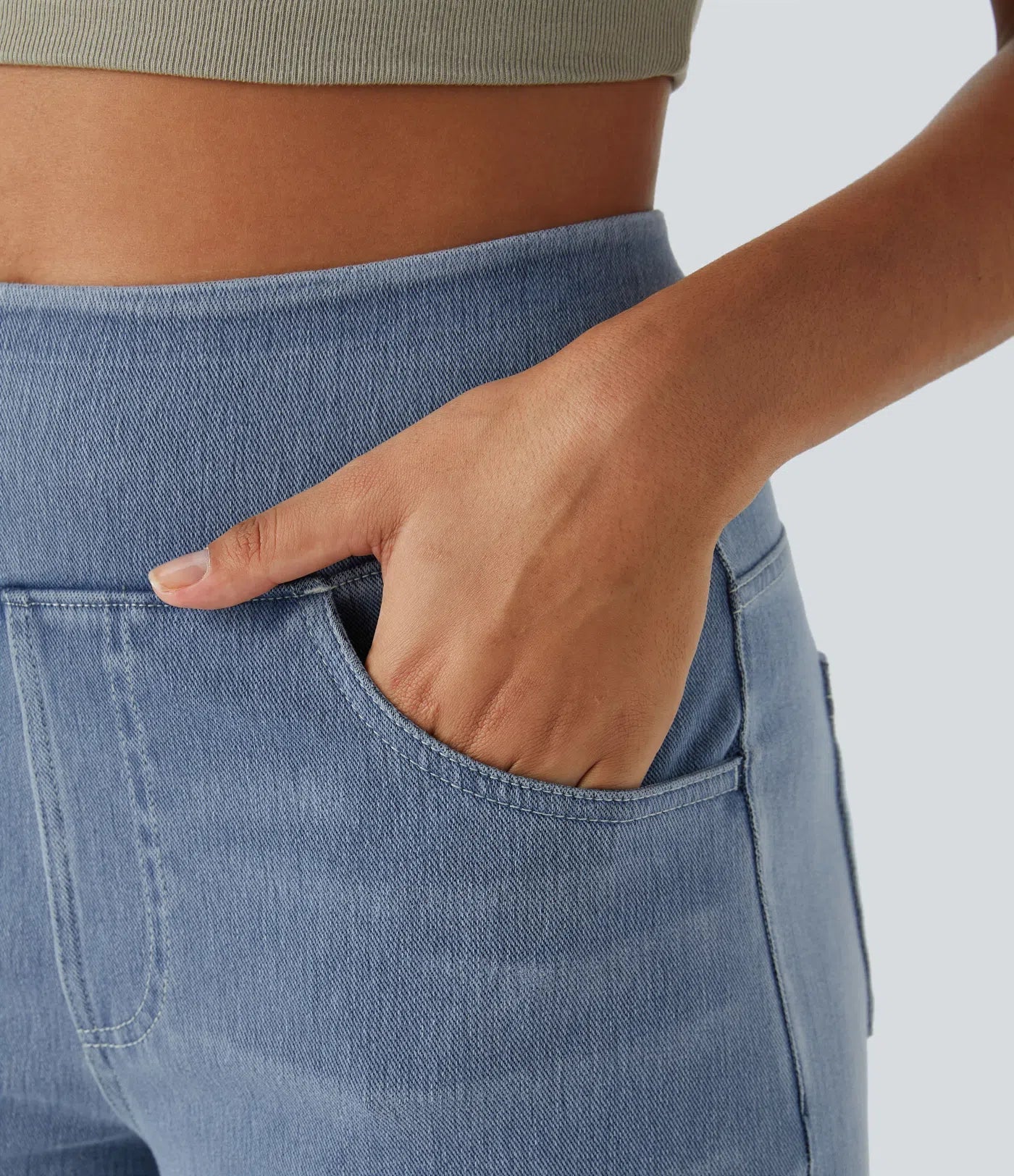 Comfortable Women's Wide Leg Stretch Pants