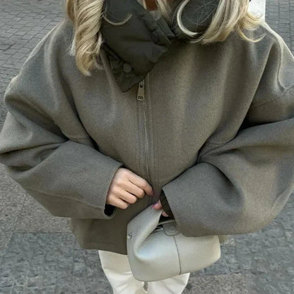 Ladies Waterproof Hooded Zip Jacket